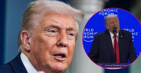 split photo of Donald Trump