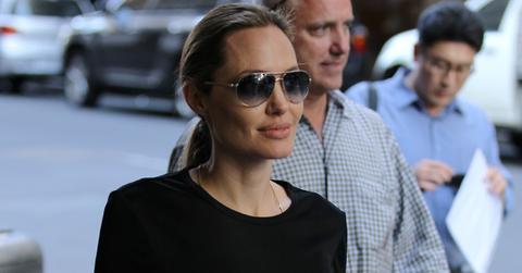 EXCLUSIVE: Angelina Jolie scouts locations for filming Unbroken in Sydney while sporting her brand new wedding ring