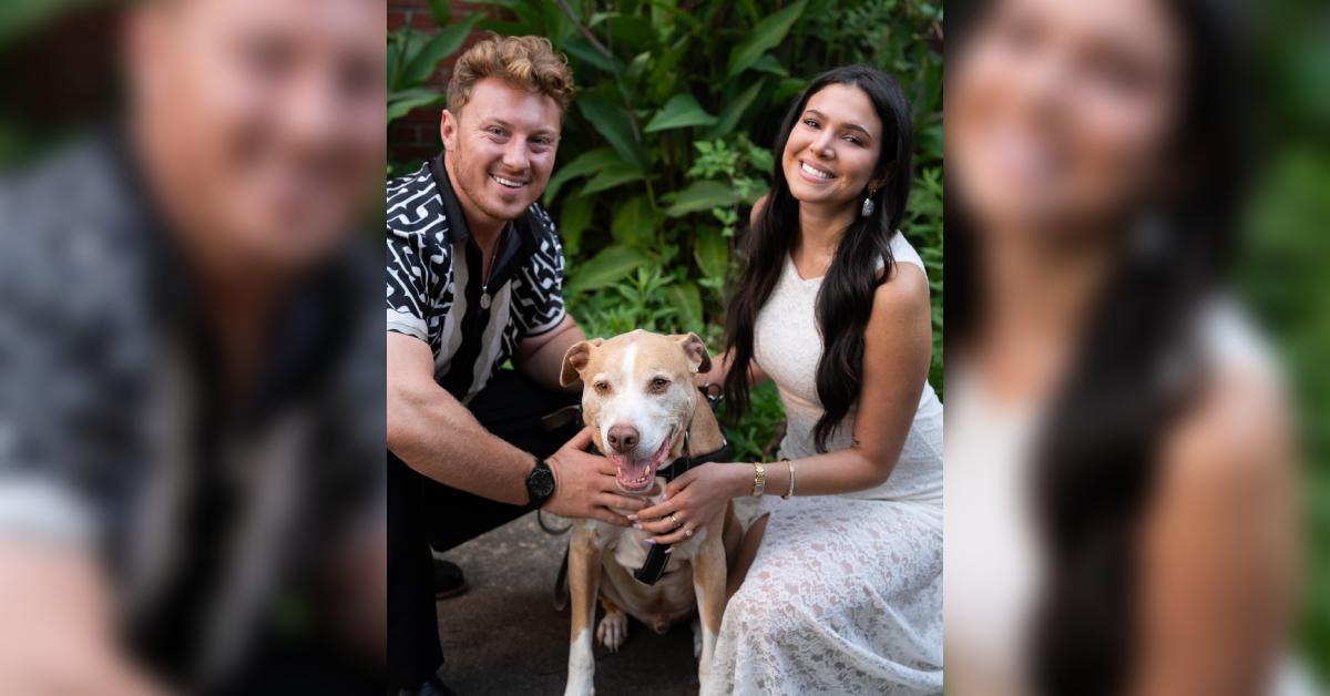 Image of Amy Cortés and Johnny McIntyre call their dog their 'baby.'