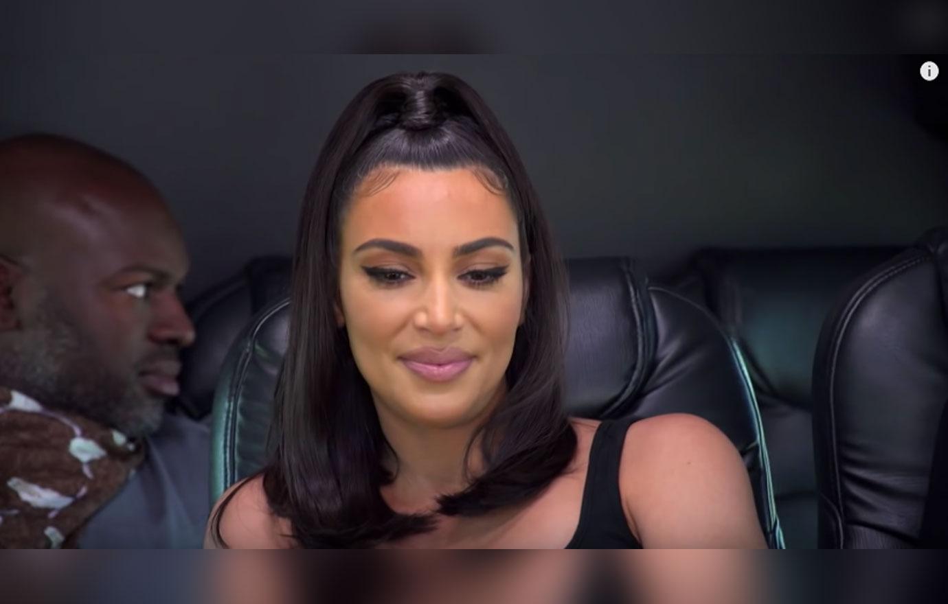 Kim Kardashian Trying To Be Less Reactive When Dealing With Kourtney