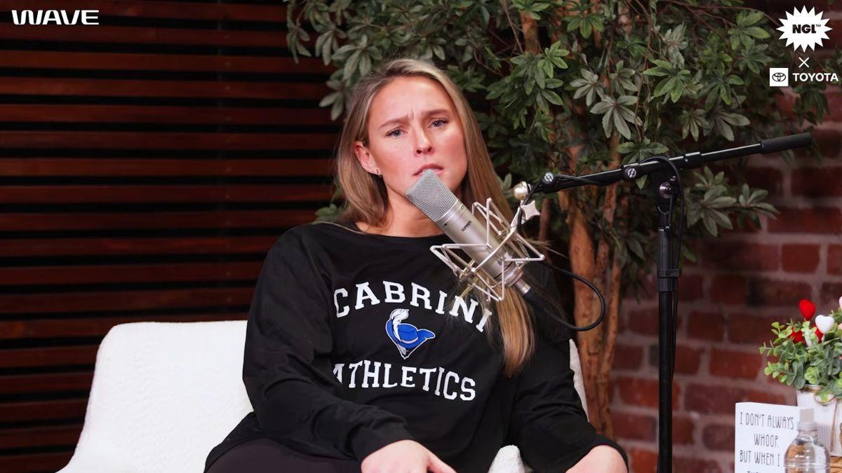 Photo of Kylie Kelce got candid about being on the 'itty bitty t---- committee.'