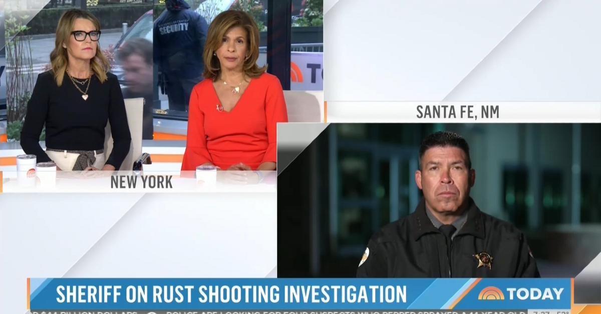 santa fe sheriff rust shooting nobody off the hook