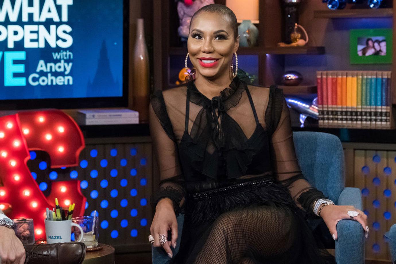 Tamar Braxton 'WWHL' Traditional Nigerian Attire