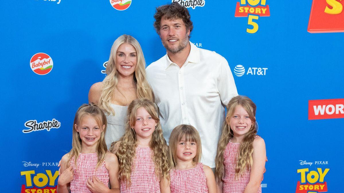 Image of Kelly Stafford launched 'The Morning After' podcast while raising her and Matthew Stafford’s four daughters.