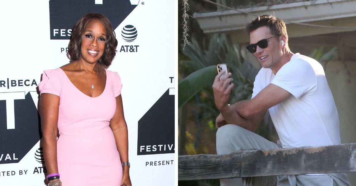 image of Gayle King recently admitted on the 'Call Her Daddy' podcast that she finds Tom Brady attractive.