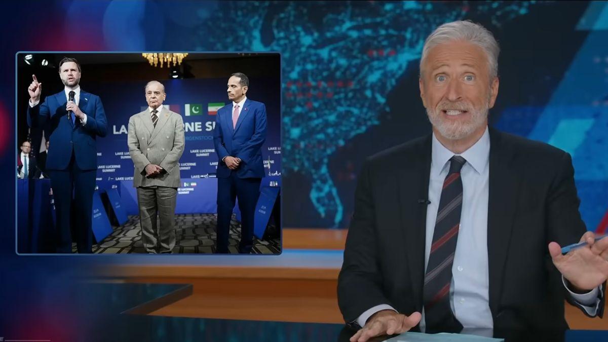 Image of He turned the moment into a late-night comedy segment.