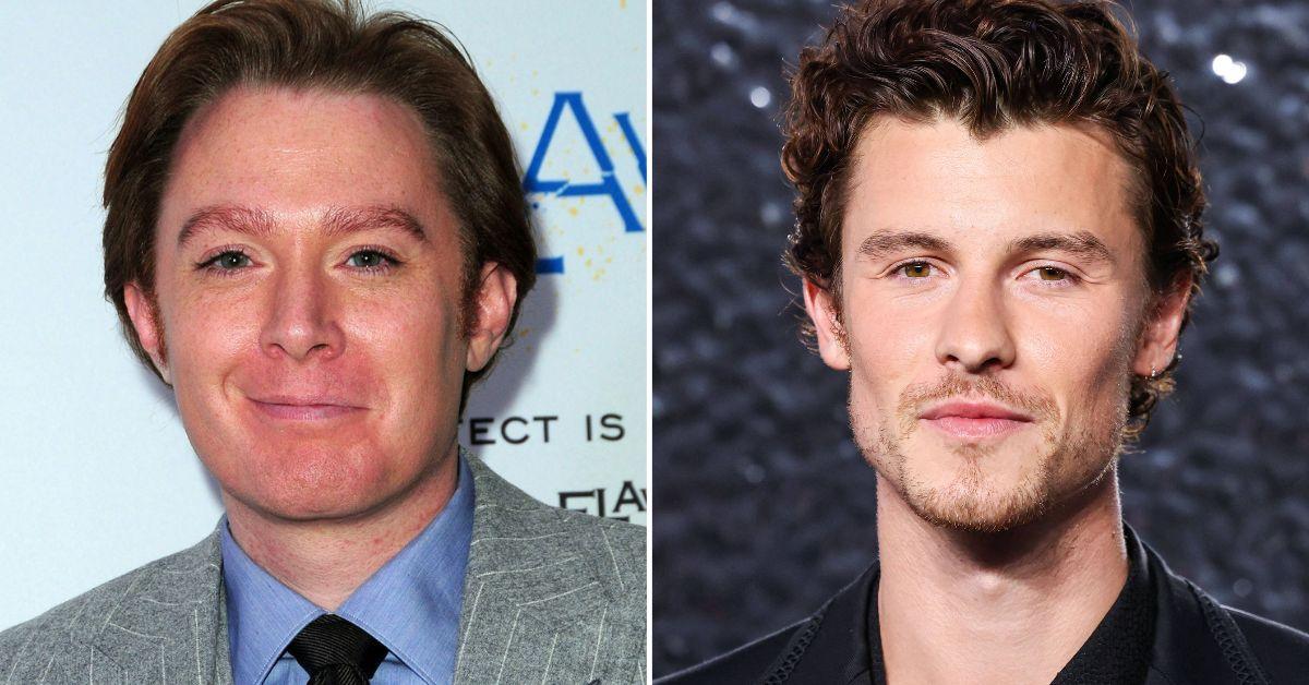 Composite photo of Clay Aiken and Shawn Mendes.