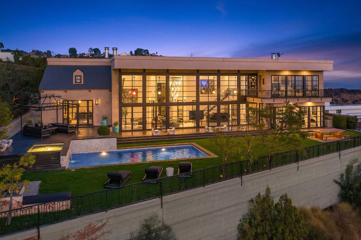 Jason Oppenheim Buys Newly Renovated Hollywood Hills Mansion Photos