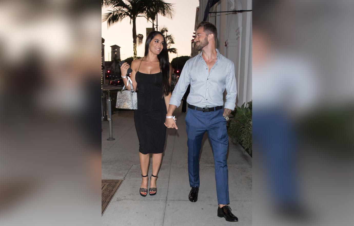 Nikki Bella and Artem Chigvintsev Dress Up for Date Night in L.A.