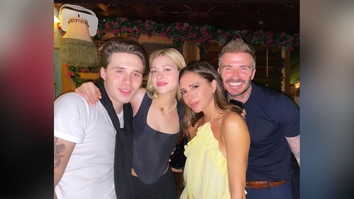 the beckhams best photos with brooklyn nicola peltz before the feud