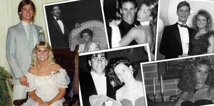 celebrity prom photos throwback old stars