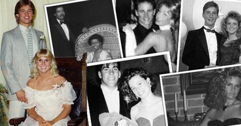 celebrity prom photos throwback old stars