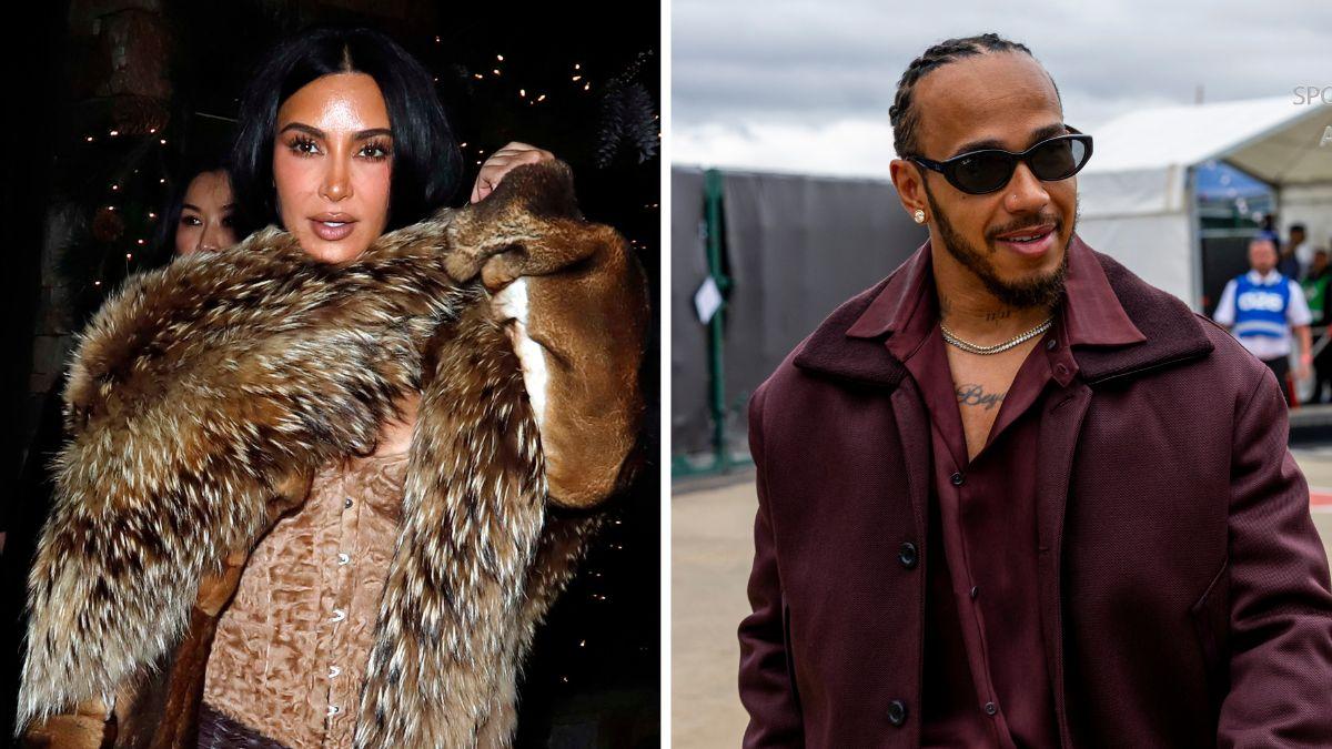 image of Lewis Hamilton and Kim Kardashian were friends before their romance took off. 