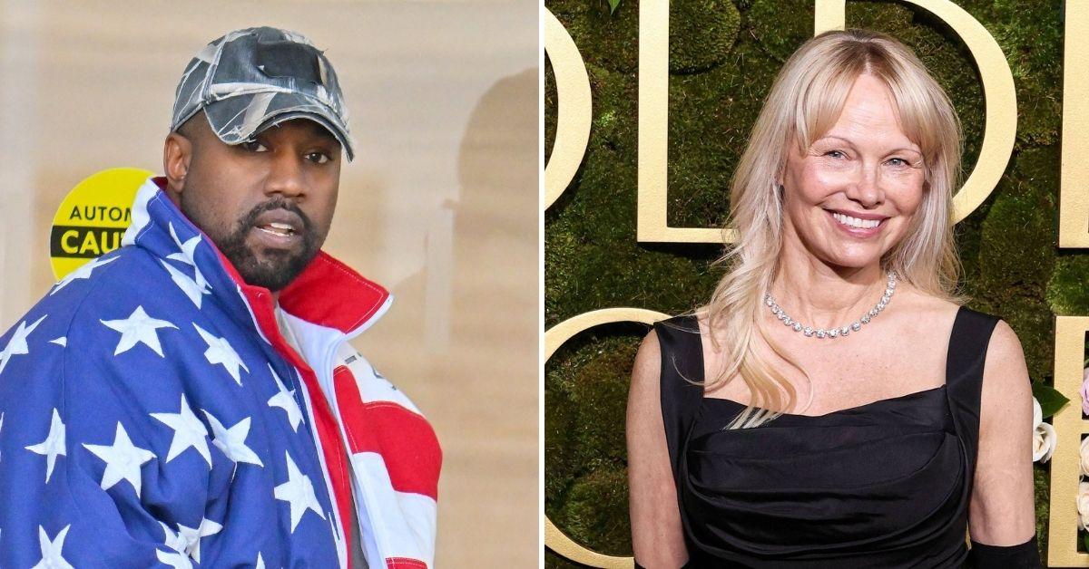 kanye west pamela anderson