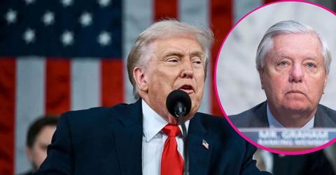 image of Lindsey graham / trump