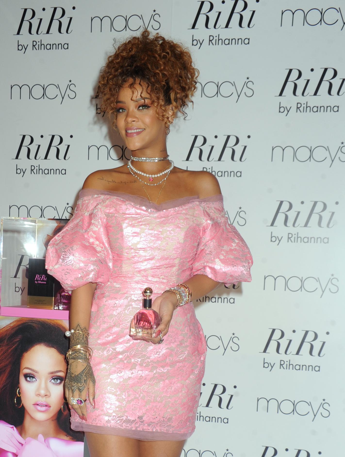 RiRi By Rihanna Fragrance Unveiling At Macy&#8217;s Downtown Brooklyn