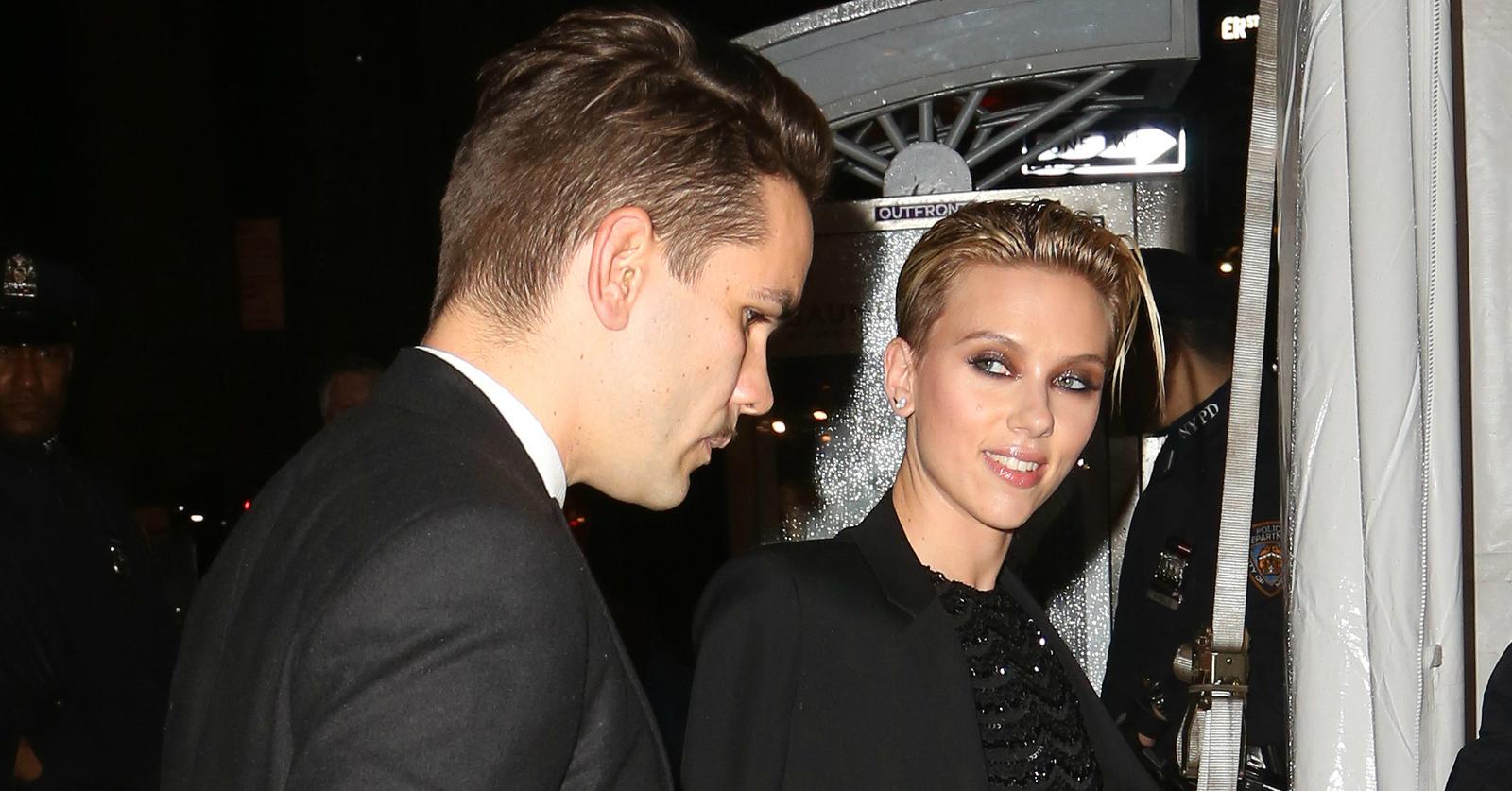 Scarlett Johansson And New Husband Romain Dauriac Make Debut As Married