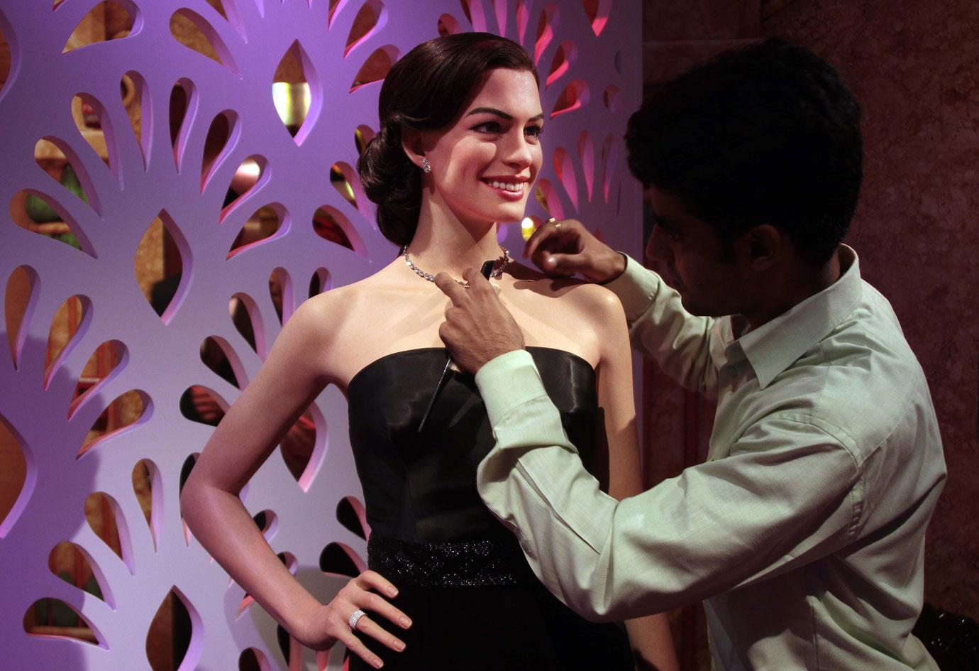 Anne Hathaway Wax Figure