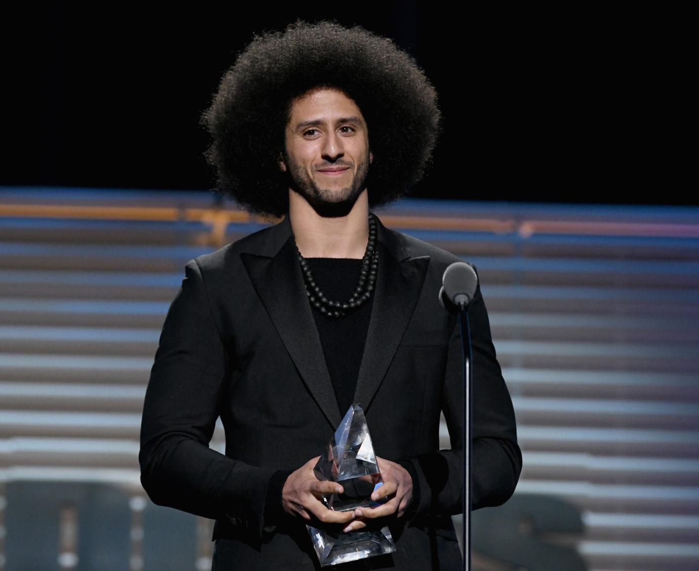 Beyonce colin kaepernick award