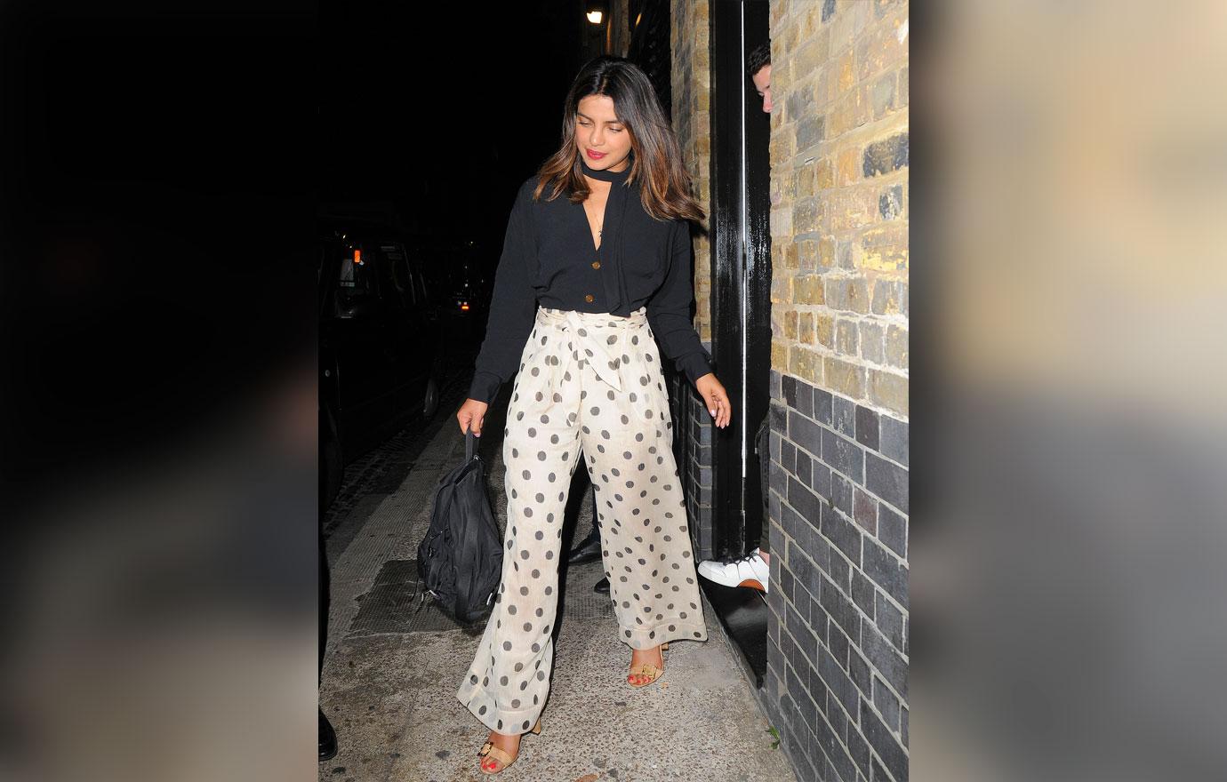 Priyanka chopra nick jonas date night london 4