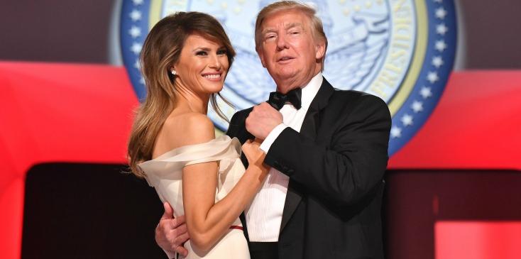 Melania trump dress designer inauguration ball h