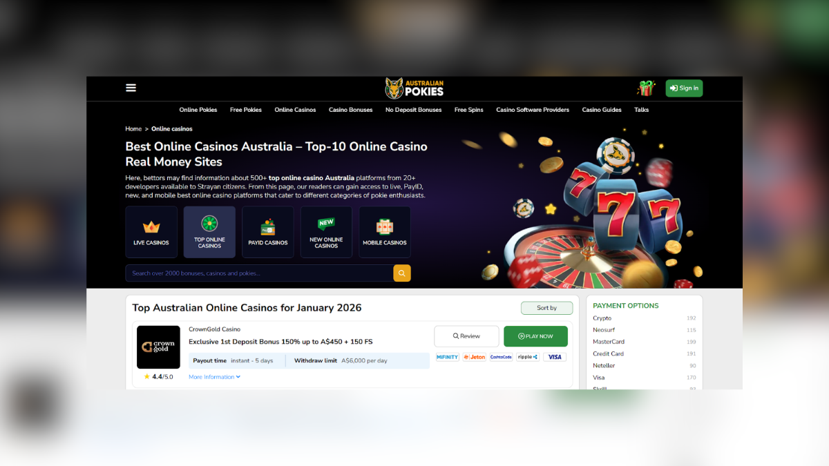 auspokies a guide to online gambling in australia