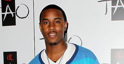 Jeremih Wearing a Blue Outfit