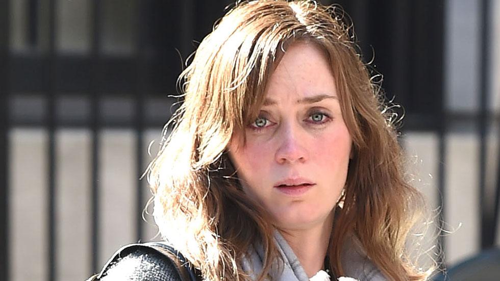 Emily Blunt Gets A MakeUnder On Set Of Her New Movie! See The Pics