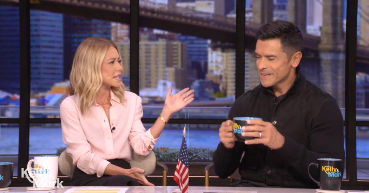 Image of Kelly Ripa read a study about how 'politics sucks the joy out of Thanksgiving.'