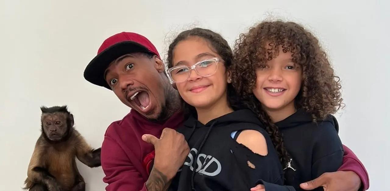 Nick Cannon Dresses Four of His Kids in Matching Sweatsuits as Siblings Bond