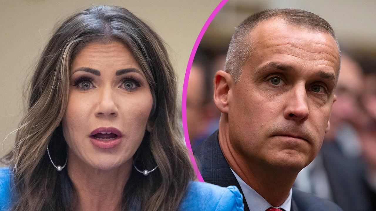 Kristi Noem and Corey Lewandowski