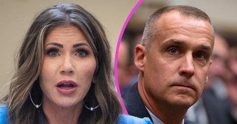 Kristi Noem and Corey Lewandowski