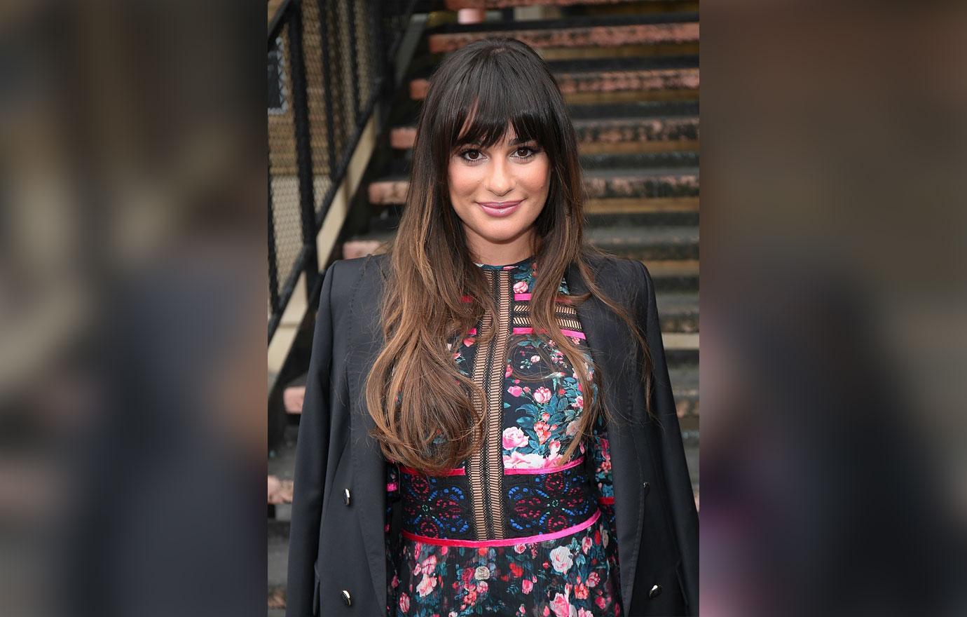 *EXCLUSIVE* Lea Michele keeps her day busy in London