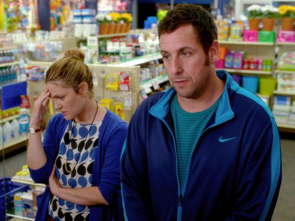 Blended drew barrymore adam sandler