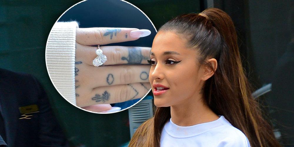 Ariana Grande's Engagement Ring Has A Touching Story Behind It