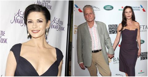 Catherine Zeta Jones Plays Solo At Piano