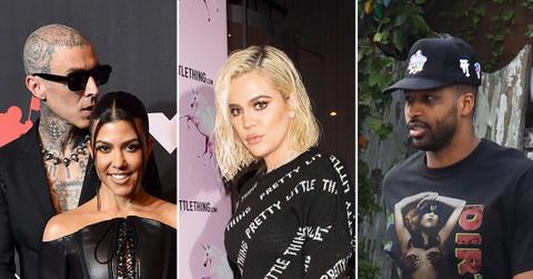 kourtney kardashian travis barker send khloe kardashian flowers tristan thompson scandal