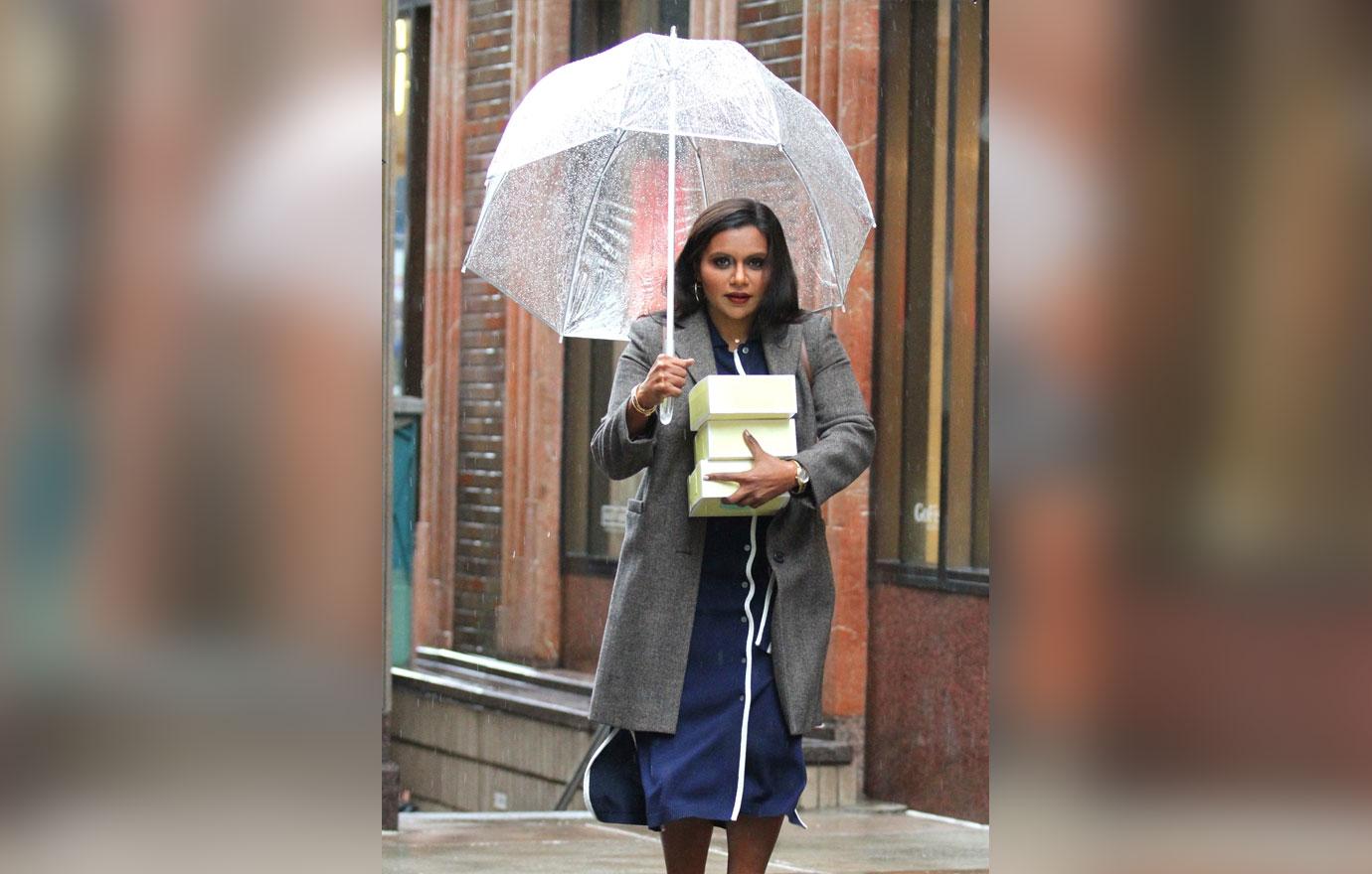 Mindy kaling filming movie