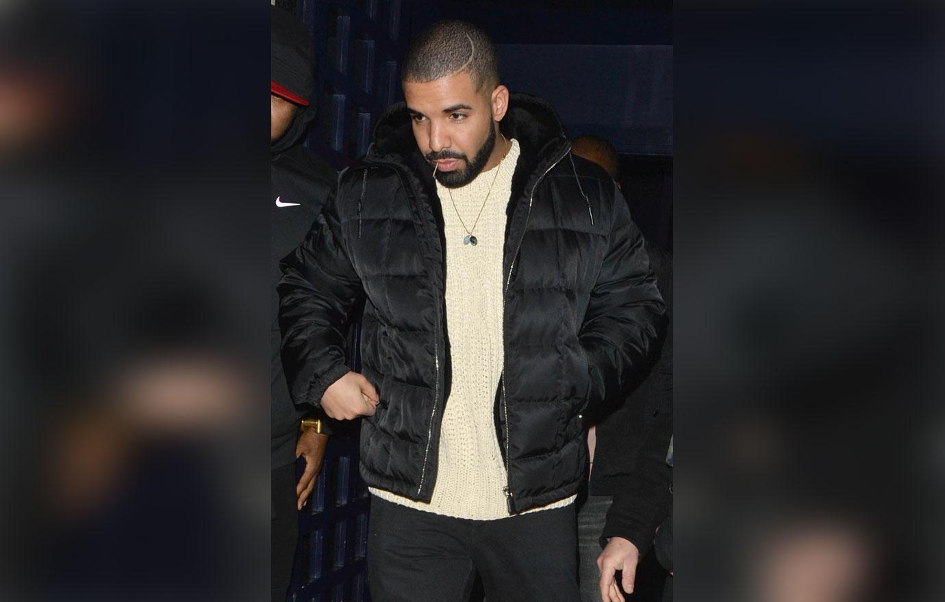 drake in winter coat