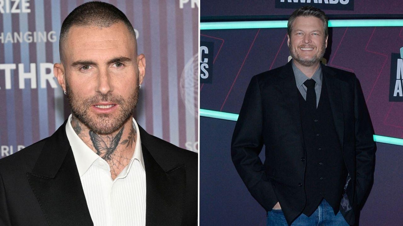 Image of Adam Levine and Blake Shelton continued to support each other after their years as coaches on 'The Voice.'