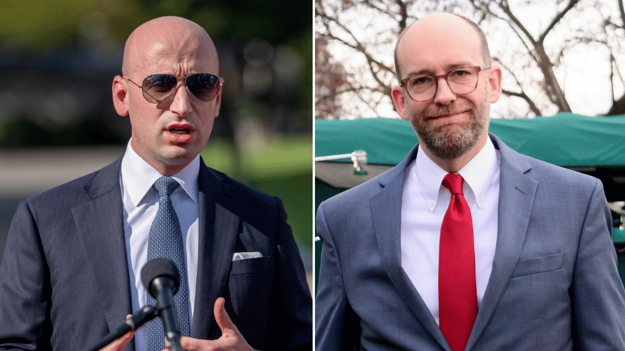 Stephen Miller ; Russ Vought