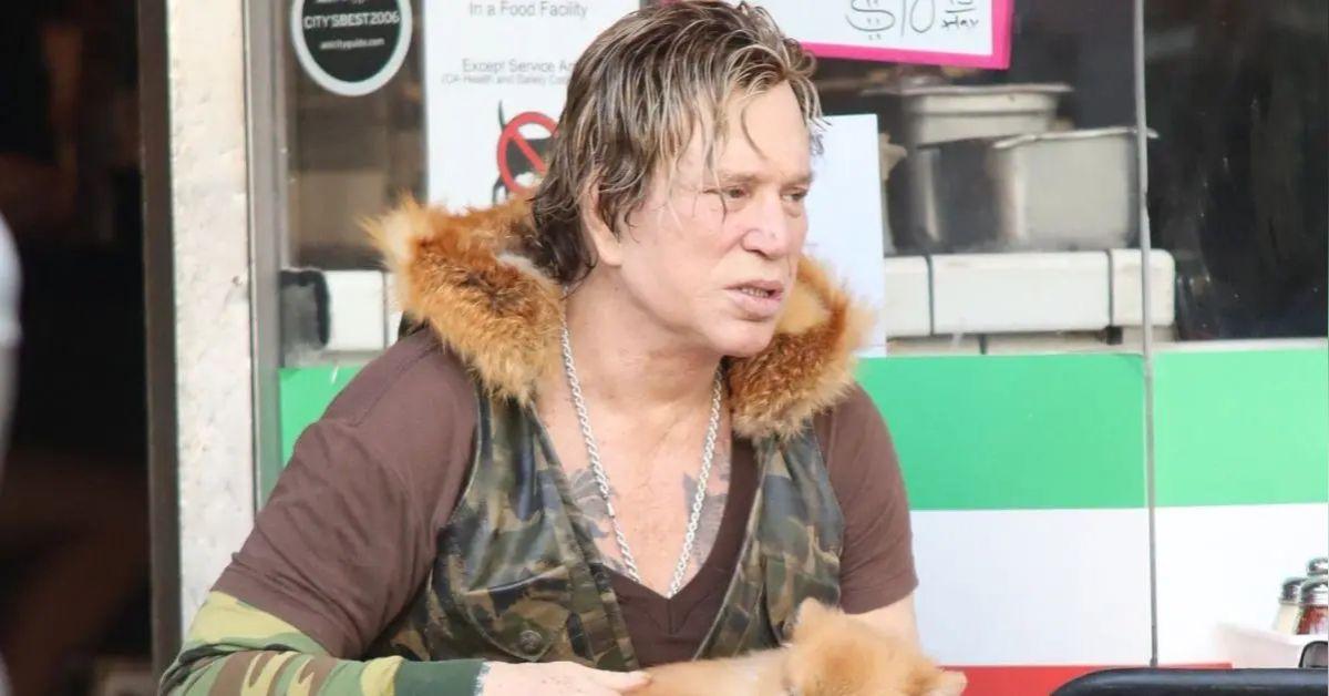 Mickey Rourke Poor Mickey Rourke Slams GoFundMe Launched To Prevent His Eviction From Home