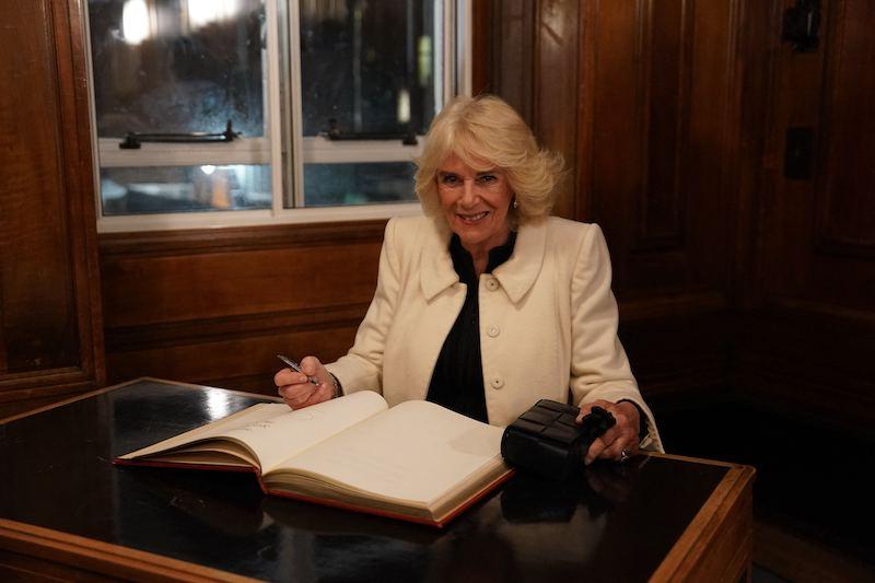 queen camilla chest infection