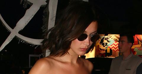 Bella Hadid in Cannes during the Cannes Film Festival