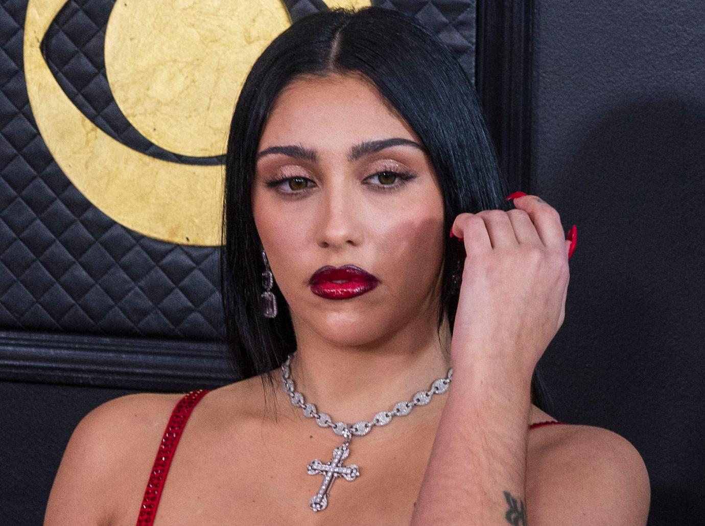 Madonna's daughter Lourdes, 24, poses for sultry snaps as she