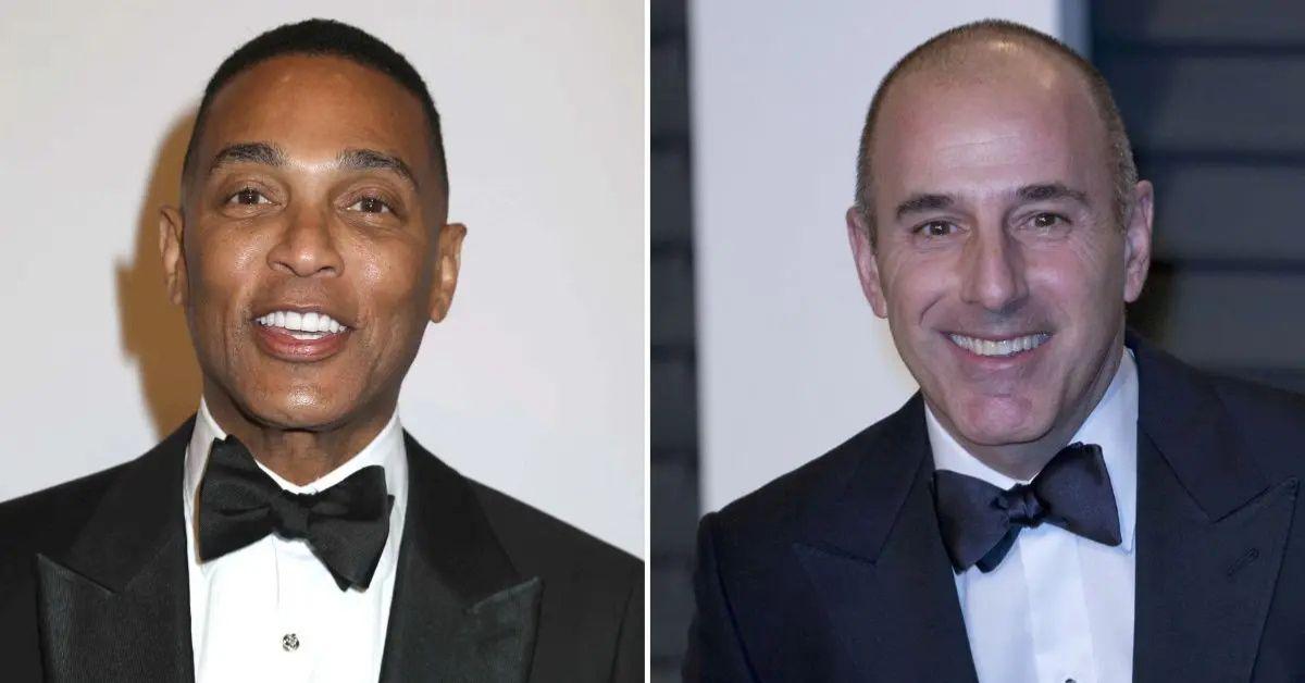 image of Don Lemon and Matt Lauer became pals after the former NBC employee was fired.