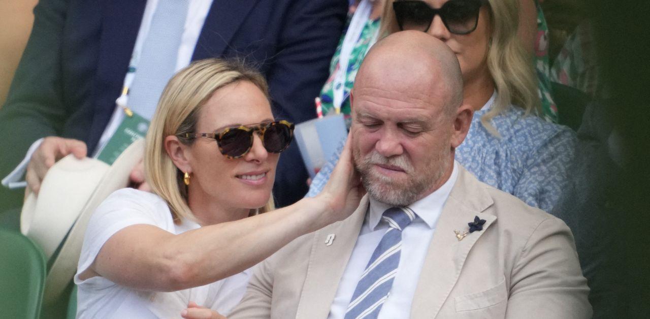 Mike Tindall Looked 'Bored' Alongside Zara Tindall At Wimbledon