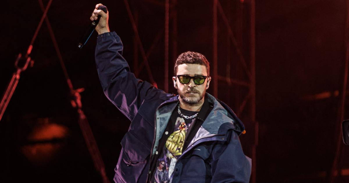 Image of the pop star was criticized for allegedly giving a 'lazy' performance on stage.