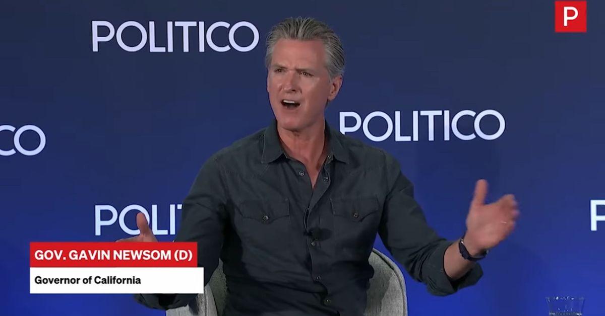 photo of Gavin Newsom claimed foreign leaders are 'laughing behind' Donald Trump's 'back'