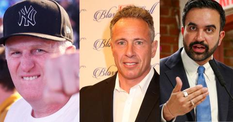split of Michael Rapaport, Chris Cuomo & Zohran Mamdani.